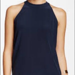 Abercrombie and Fitch Black Sleeveless Blouse Small